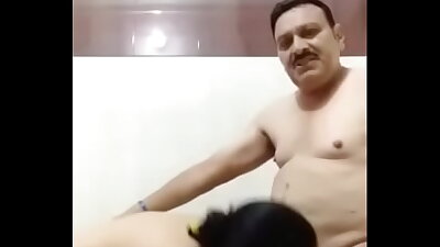 Indian Uncle Fucking Young Desi Girl In Shower